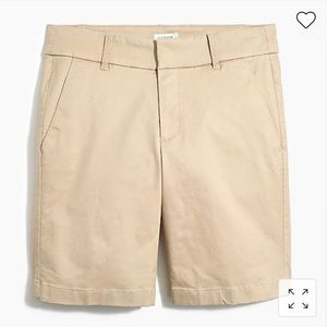NWOT 9” J Crew Factory shorts